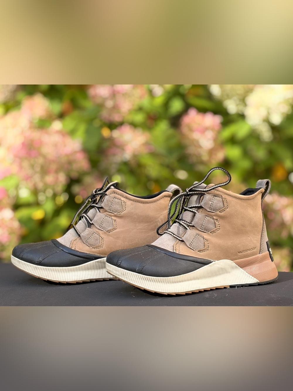 Sorel Out N About III City Sneaker Boot Sneaker Boots Brown & Black US 6.5